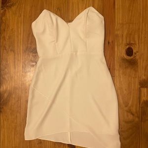 Amanda uprichard white strapless dress